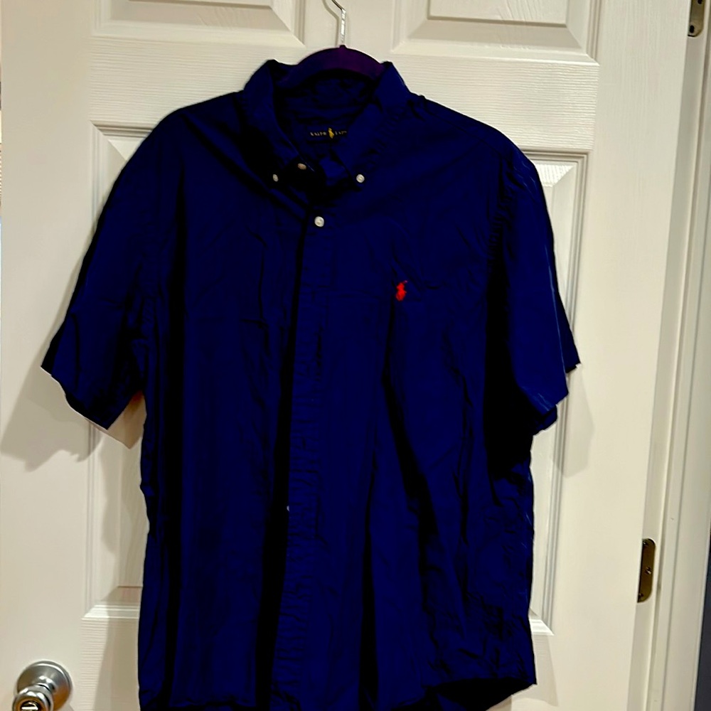 Men’s Short sleeve dress shirt. Polo Ralph Lauren